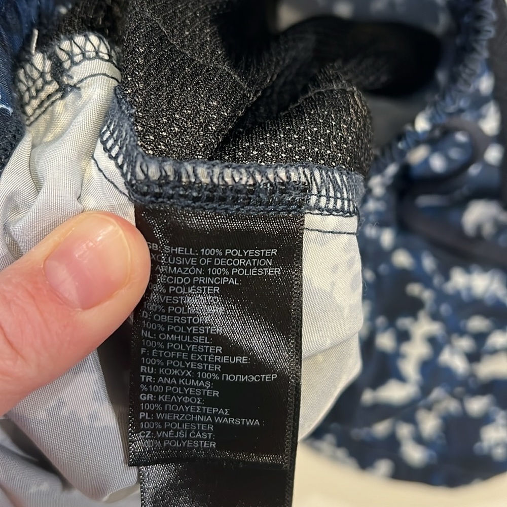 The North Face - navy/black/white athletic shorts‎ - Picture 7 of 7